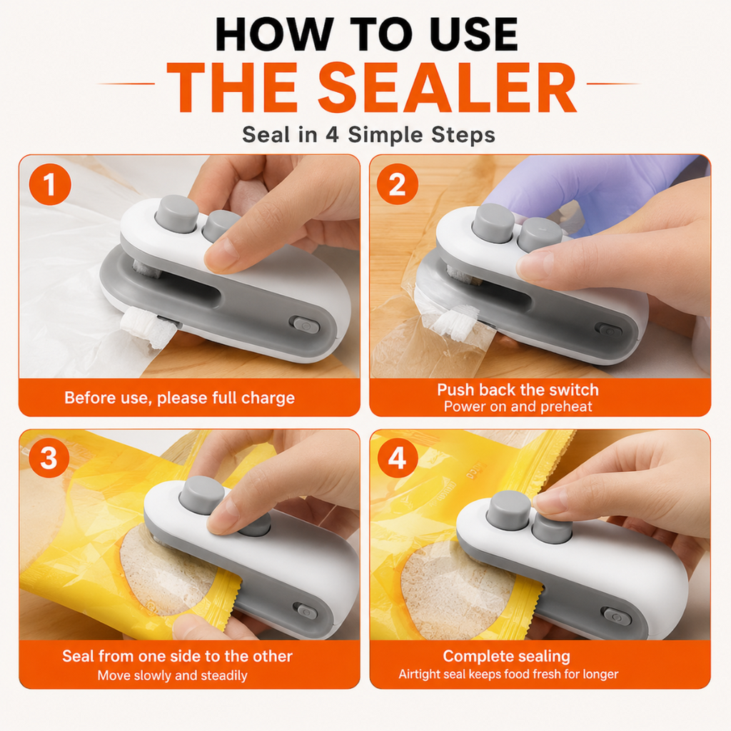 Rechargeable Mini Sealer