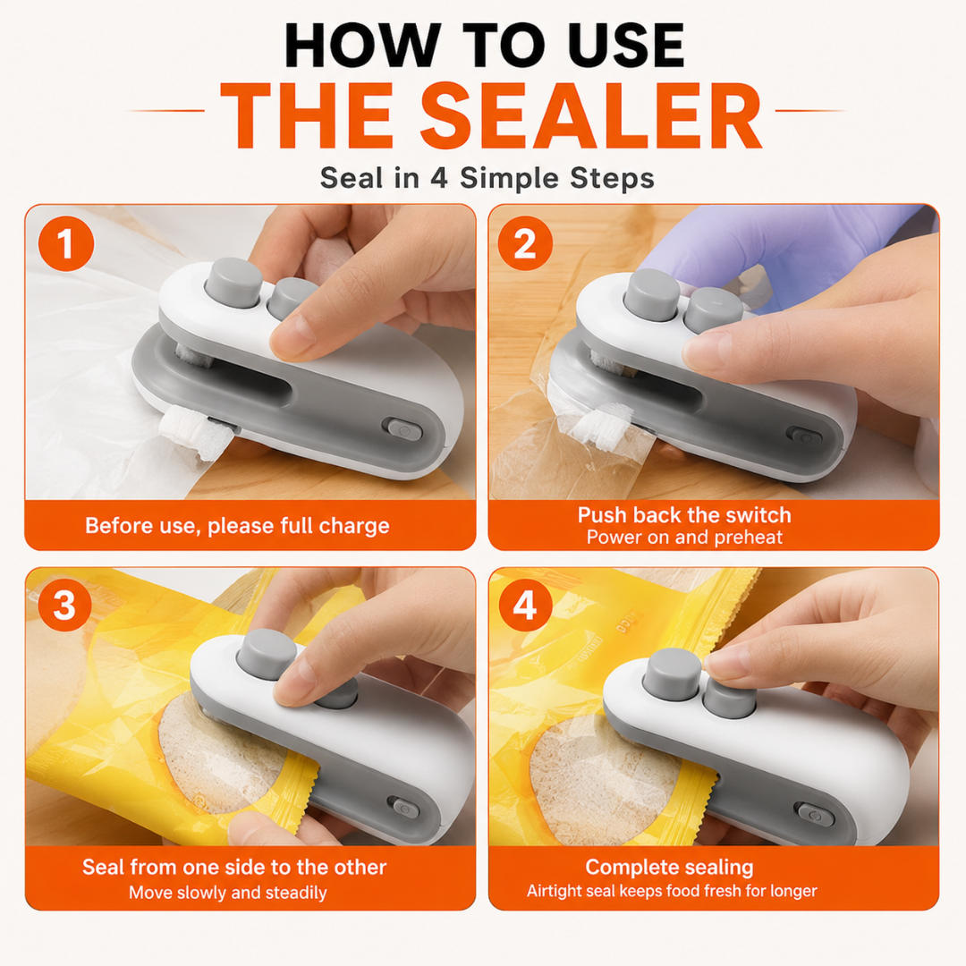 Rechargeable Mini Sealer