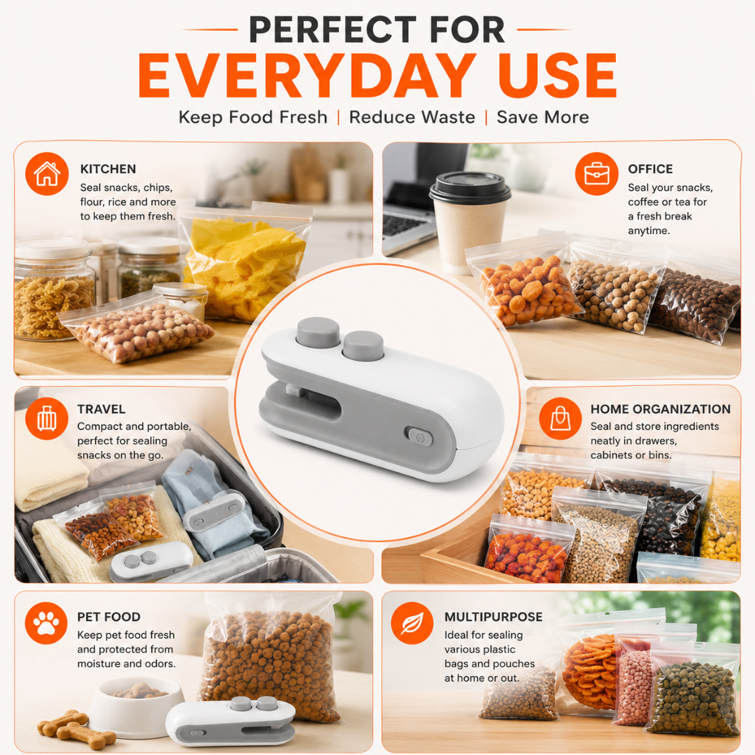 Rechargeable Mini Sealer