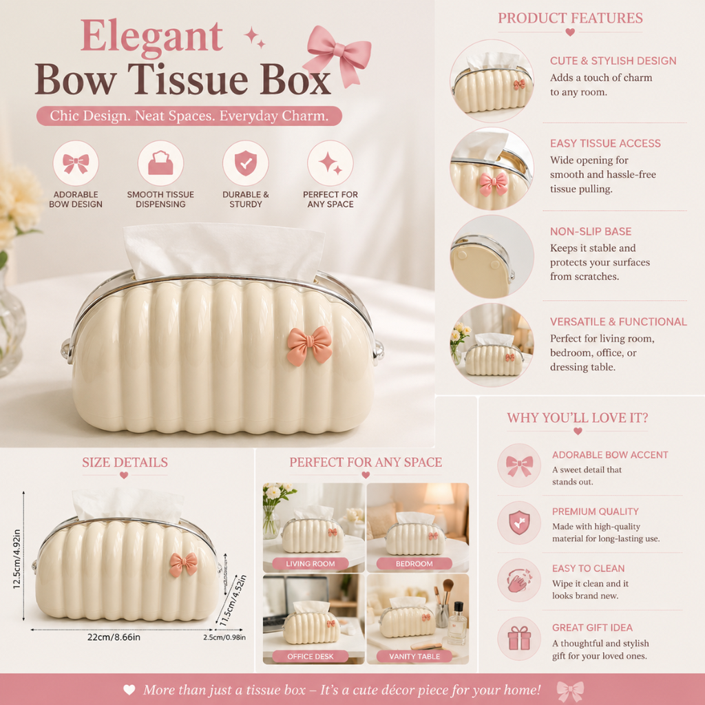 Luxury Creative Tissue Box (Imported)