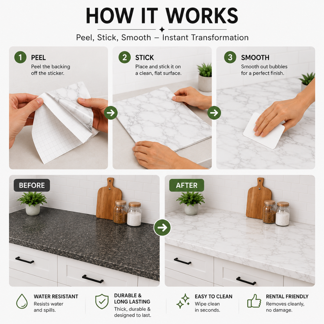Marble Countertop Laminate Sheet
