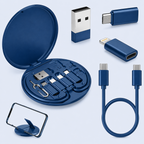 Multi-Function 6-in-1 Cable Kit with Different USB Pins Attachment & SIM slot (60w)