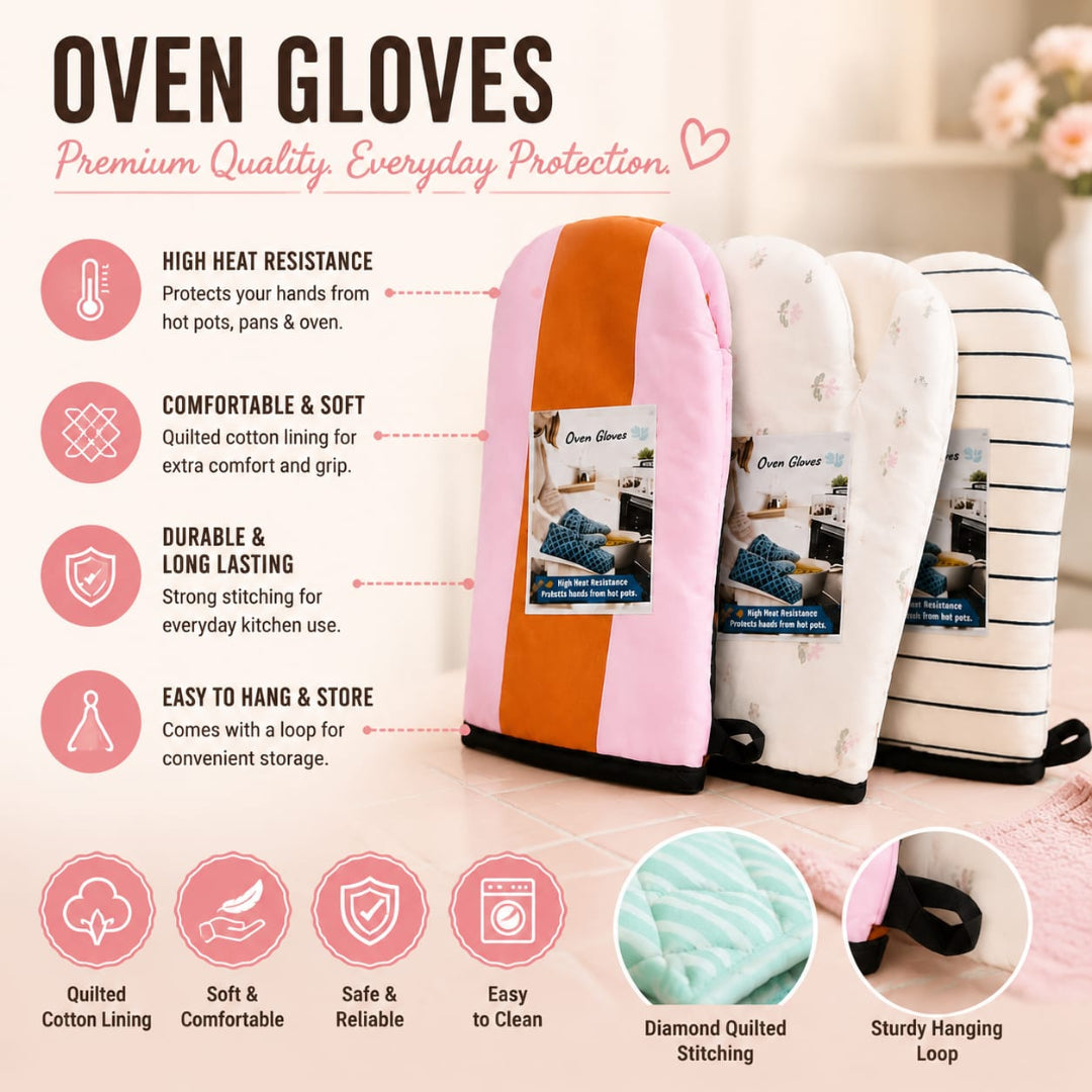 Microwave/Oven Gloves, Oven Mitts