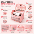 Portable Travel Makeup Skincare & Toiletry Bag