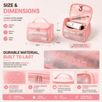 Portable Travel Makeup Skincare & Toiletry Bag