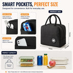 Portable Thermal Insulated Lunch Bag