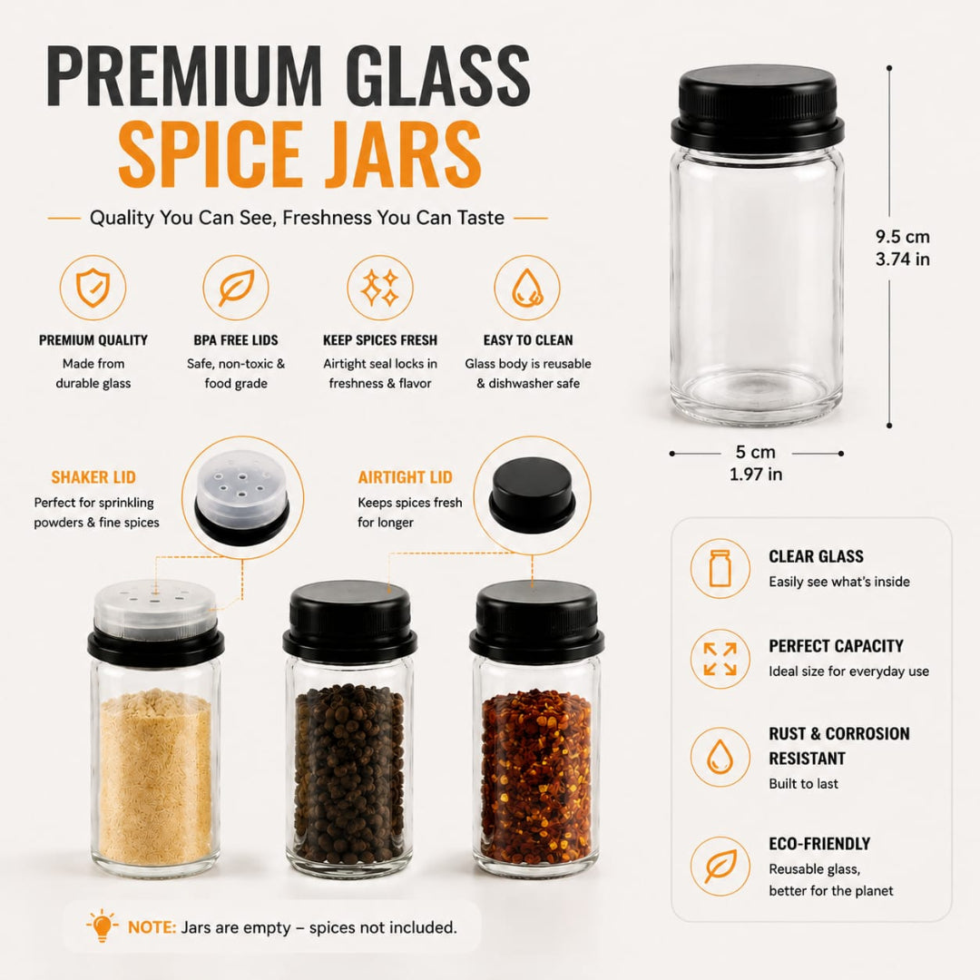 Rotating Ferris Wheel Spice Rack With 18Pcs Jar