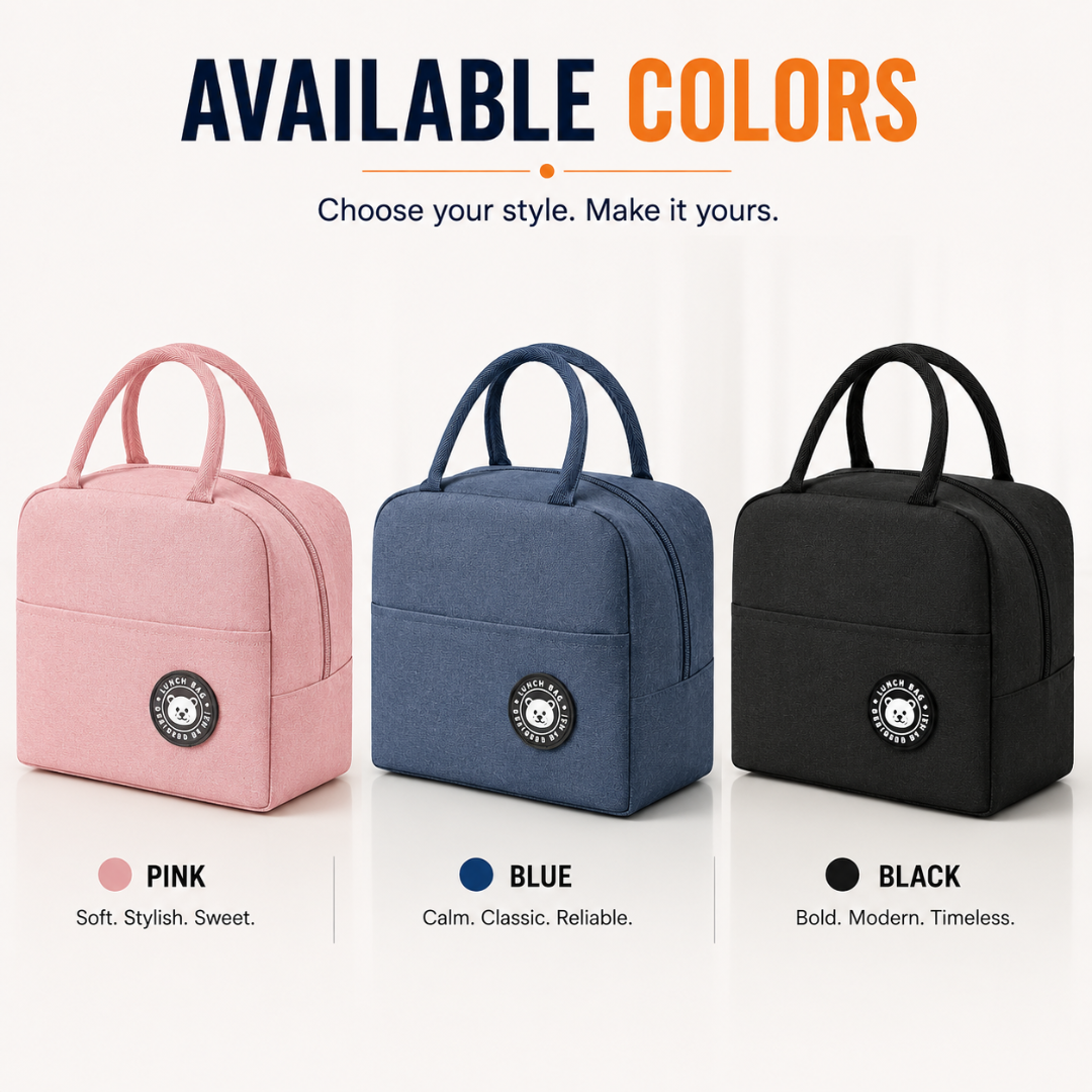 Portable Thermal Insulated Lunch Bag