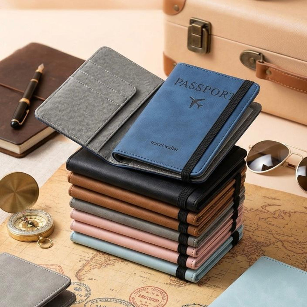 Travel Passport Holder & Organizer