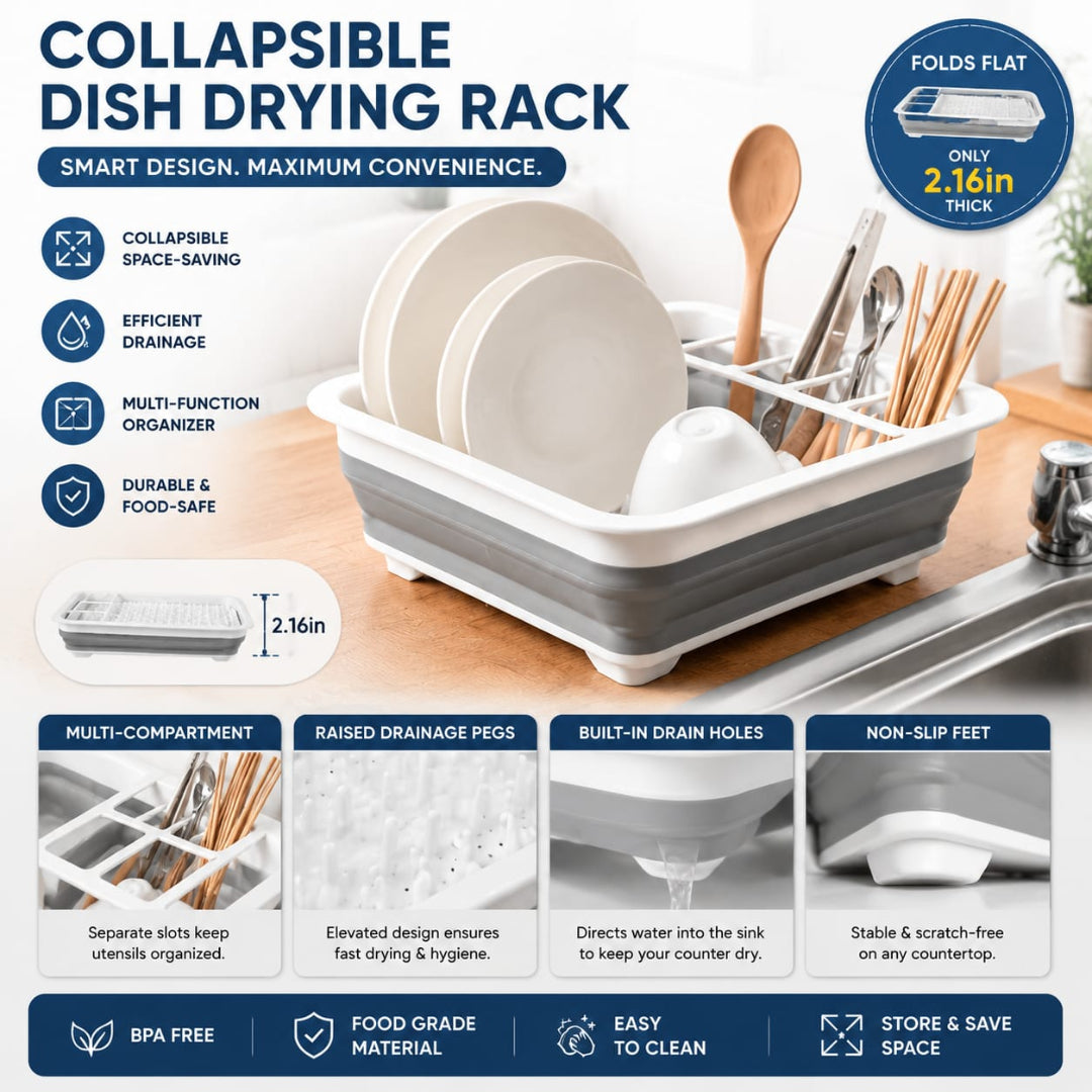 Collapsible Dish Drying Rack