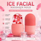 Silicone Facial Ice Roller for Skin Soothing, Tightening and Contouring.