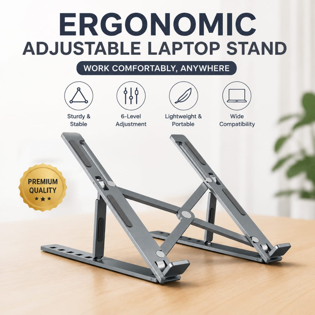Adjustable Laptop Stand Ergonomic
