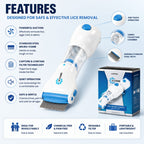 V Comb Electronic Head Lice Removal Machine