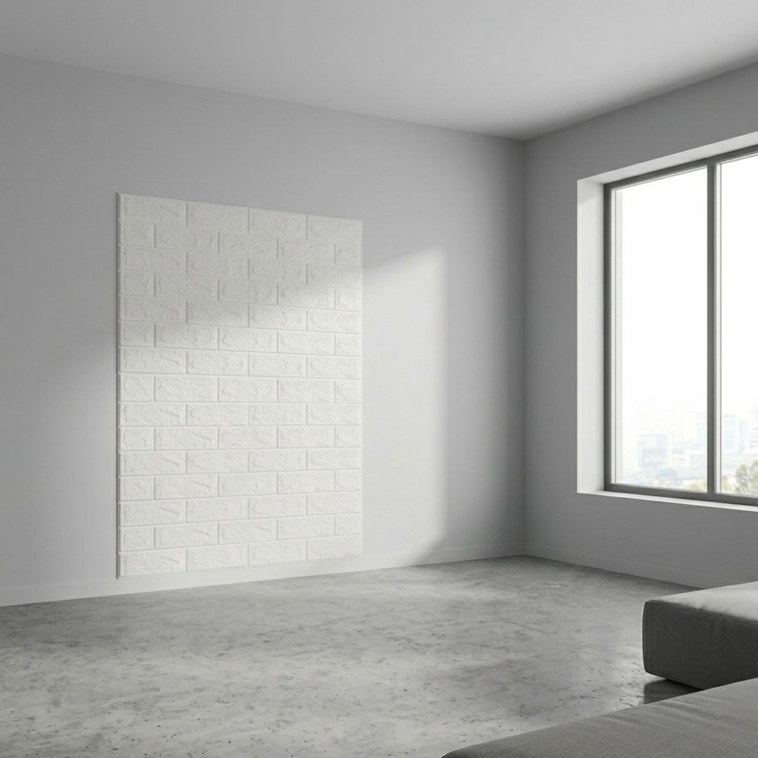 Self-adhesive 3D Wall Bricks Sheet