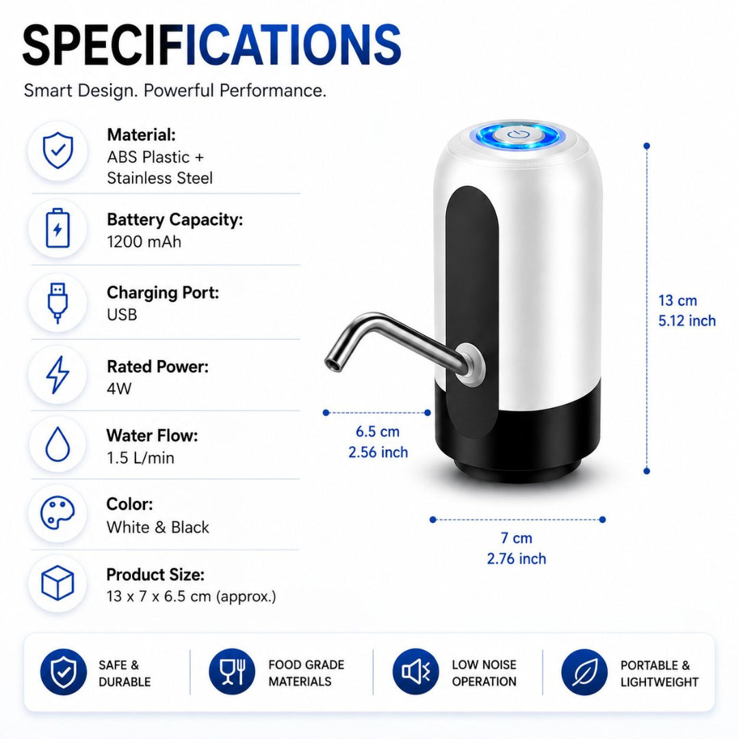 Automatic Water Dispenser Pump