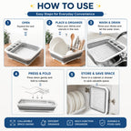 Collapsible Dish Drying Rack