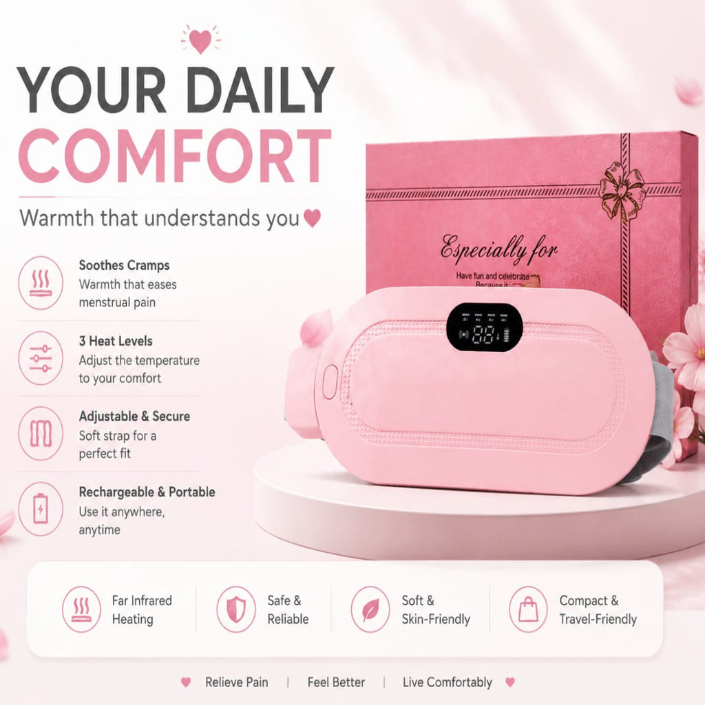 Cramps Belt – Portable Period Pain Relief Belt