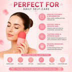 Silicone Facial Ice Roller for Skin Soothing, Tightening and Contouring.