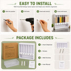 6 In 1 Wall Mounted Rice, Grain, Cereal Dispenser. (10 kg)
