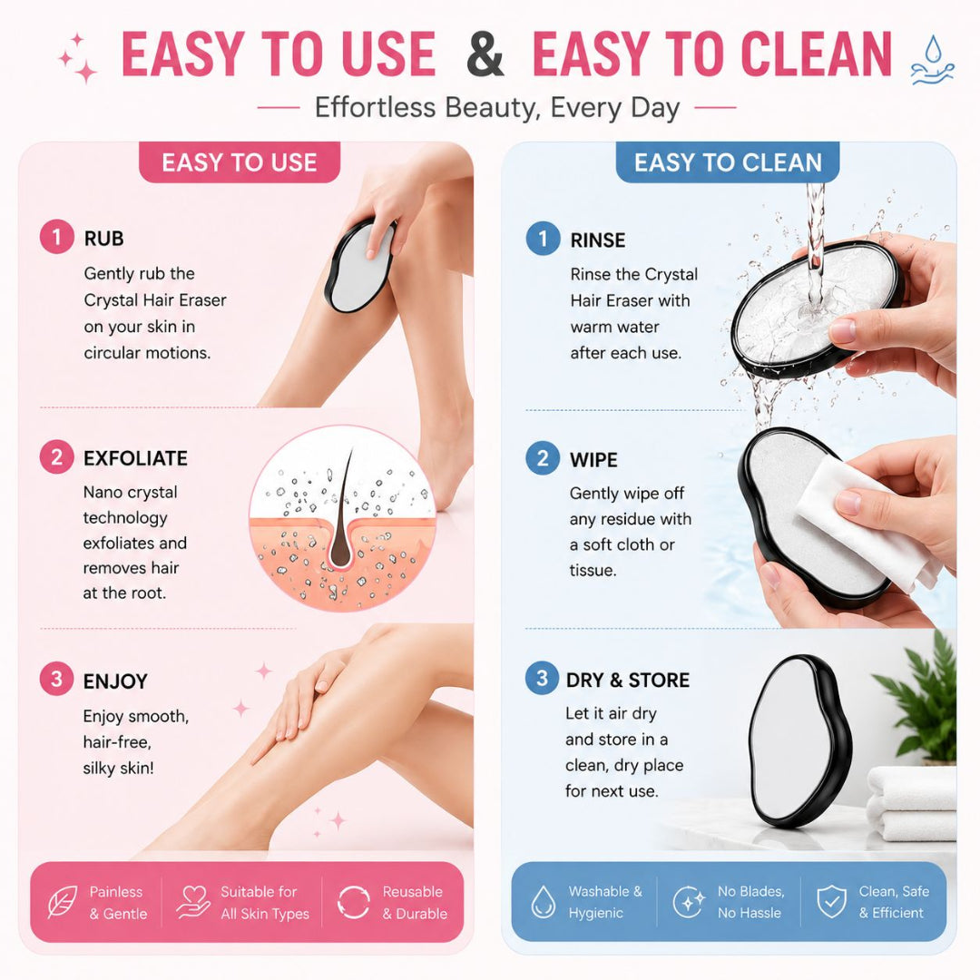 Crystal Hair Eraser Magic Hair Remover