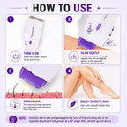 Finishing Touch Electric Rechargeable Mini Hair Remover Device
