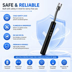 USB Rechargeable Flameless Lighter with 360° Flexible Neck