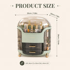 Luxury Cosmetic Organizer (Large Capacity and dust proof)