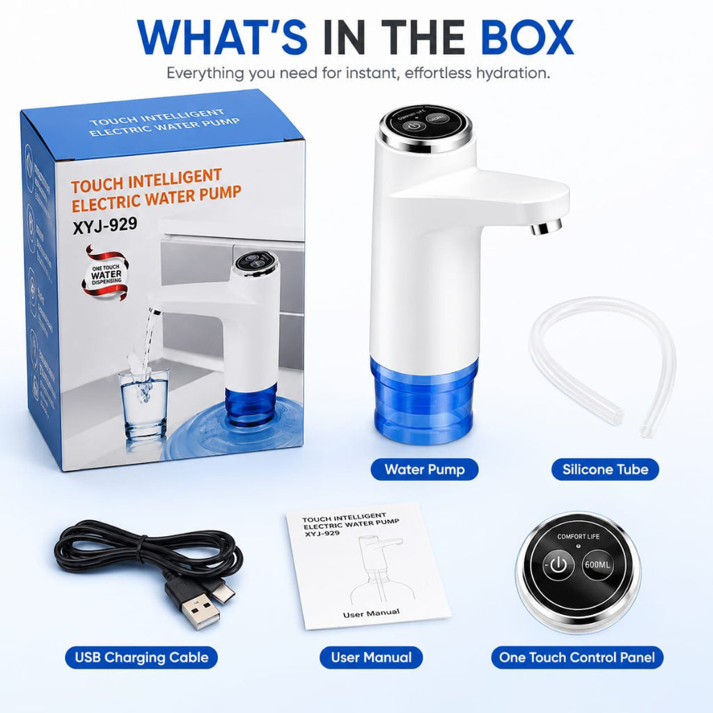 USB Rechargeable Portable Water Dispensing Pump