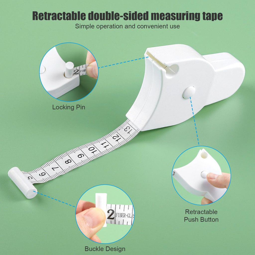 Retractable Body Measuring Tape – 60 inch / 150cm