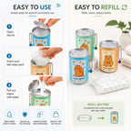 Mini Portable Wet Wipes Tissue Can