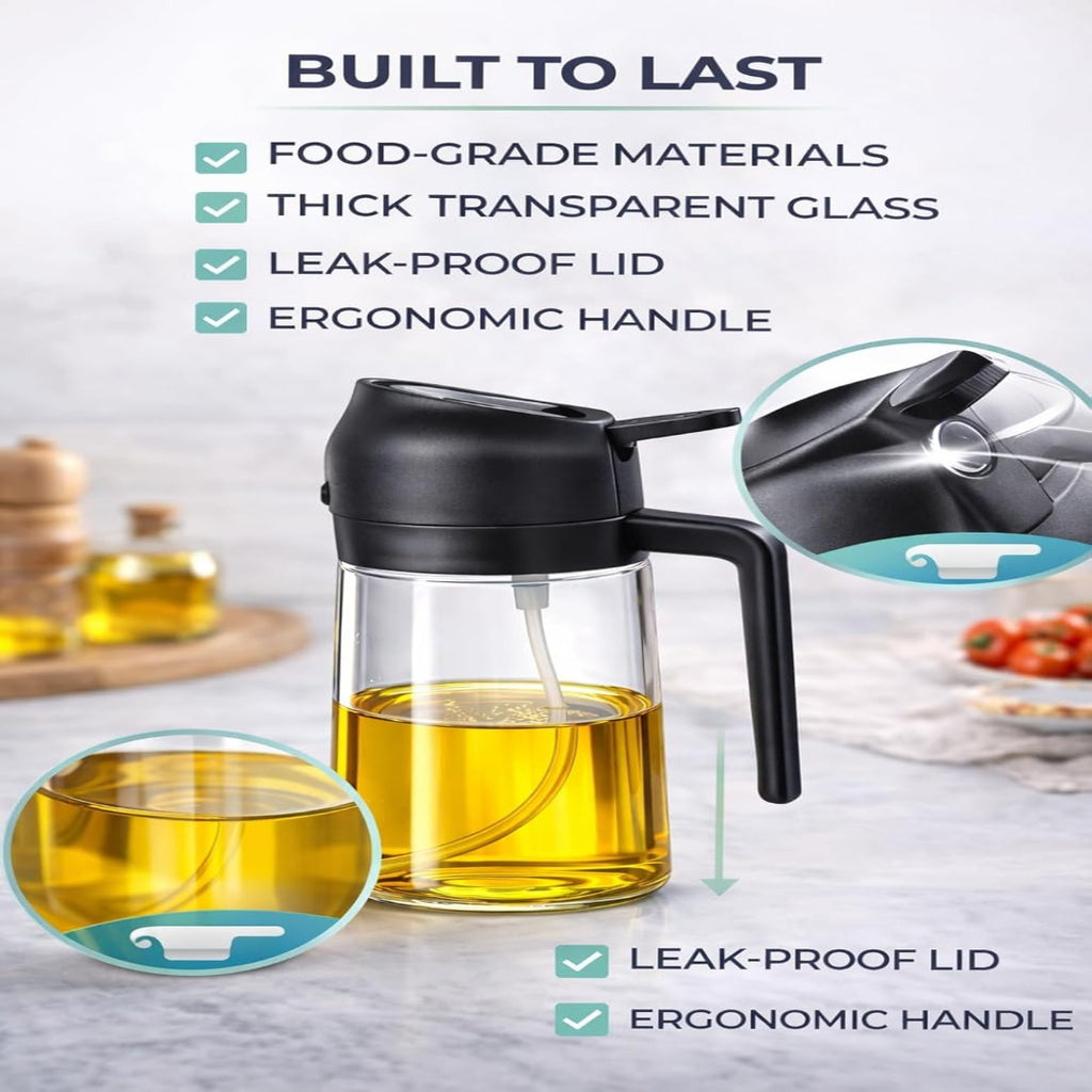 2 in 1 oil spray bottle