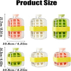 Cool Ice Cube Box 2-in-1 Ice Cube Maker Water Bottle – Cool Drinks Anytime, Anywhere ❄️